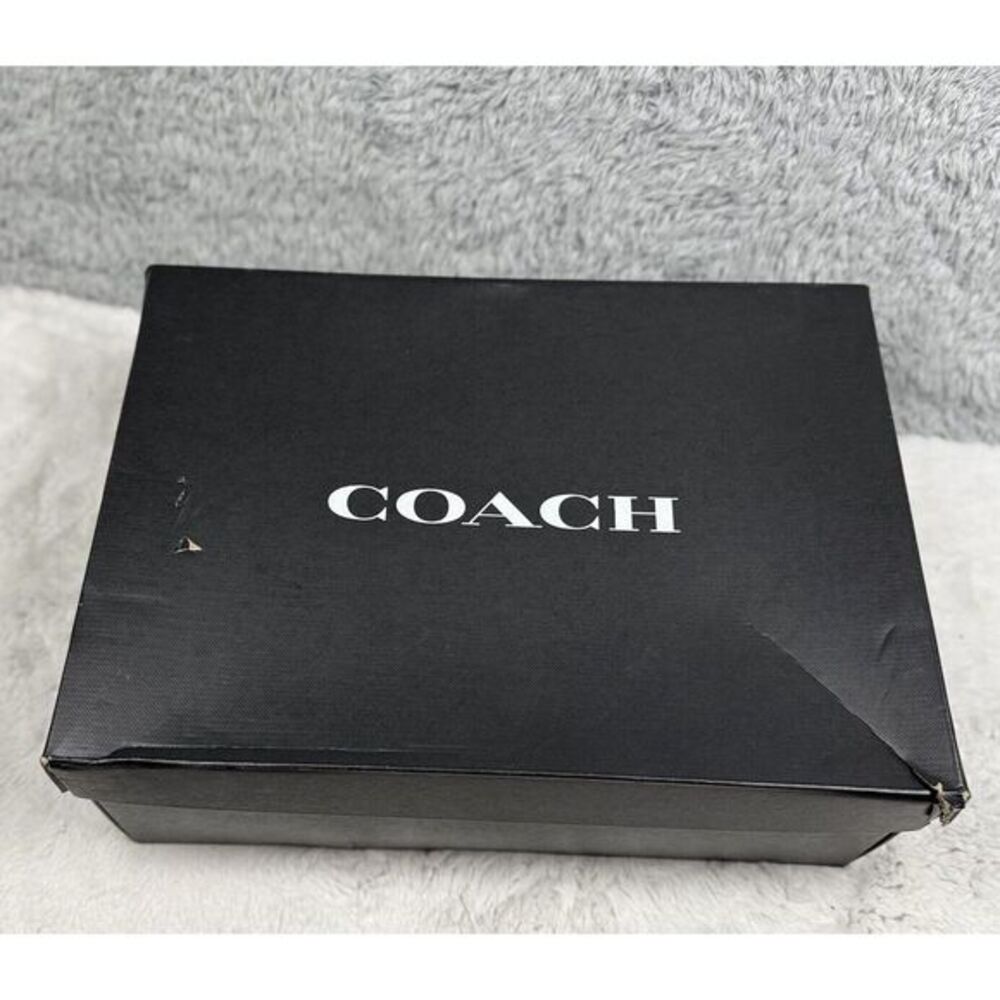 COACH Women's C220 High Top Sneakers‎ with coach patch - Size 7 - Picture 13 of 13
